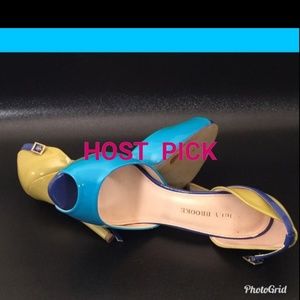 AUDREY BROOKE SLING BACK OPEN TOE